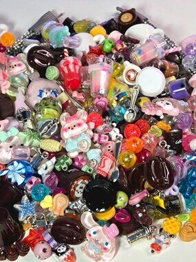 🩷Coffee And Kawaii Mystery Bead Kits - Includes Surprise Gifts Bag🩷